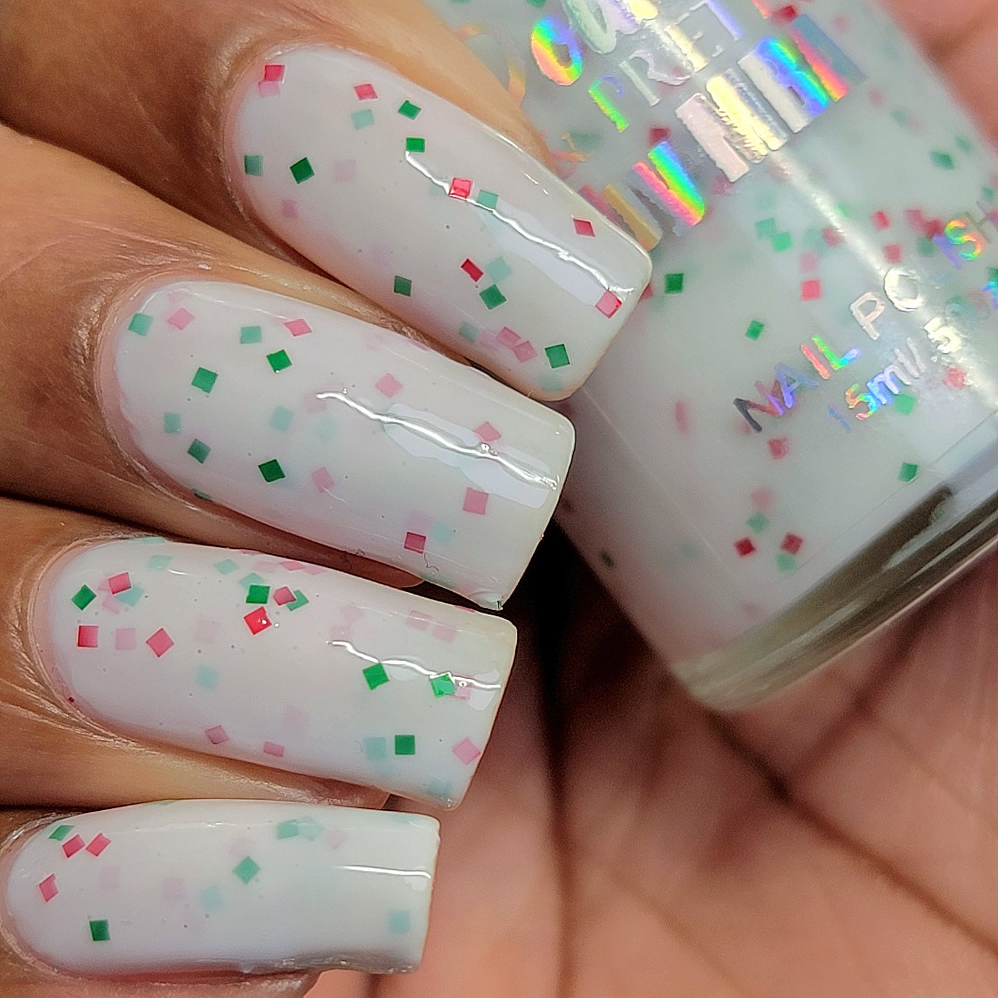 Sugar Cookie Sprinkles-Nail Polish Large 15ml