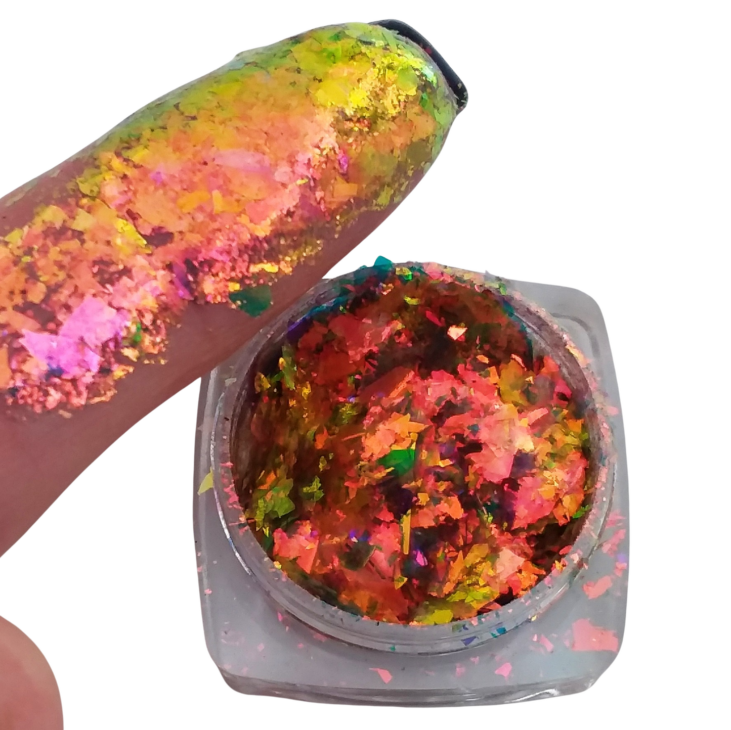 Rainbow Dragon-Chromaflake Multichrome Flake Eyeshadow Flakes