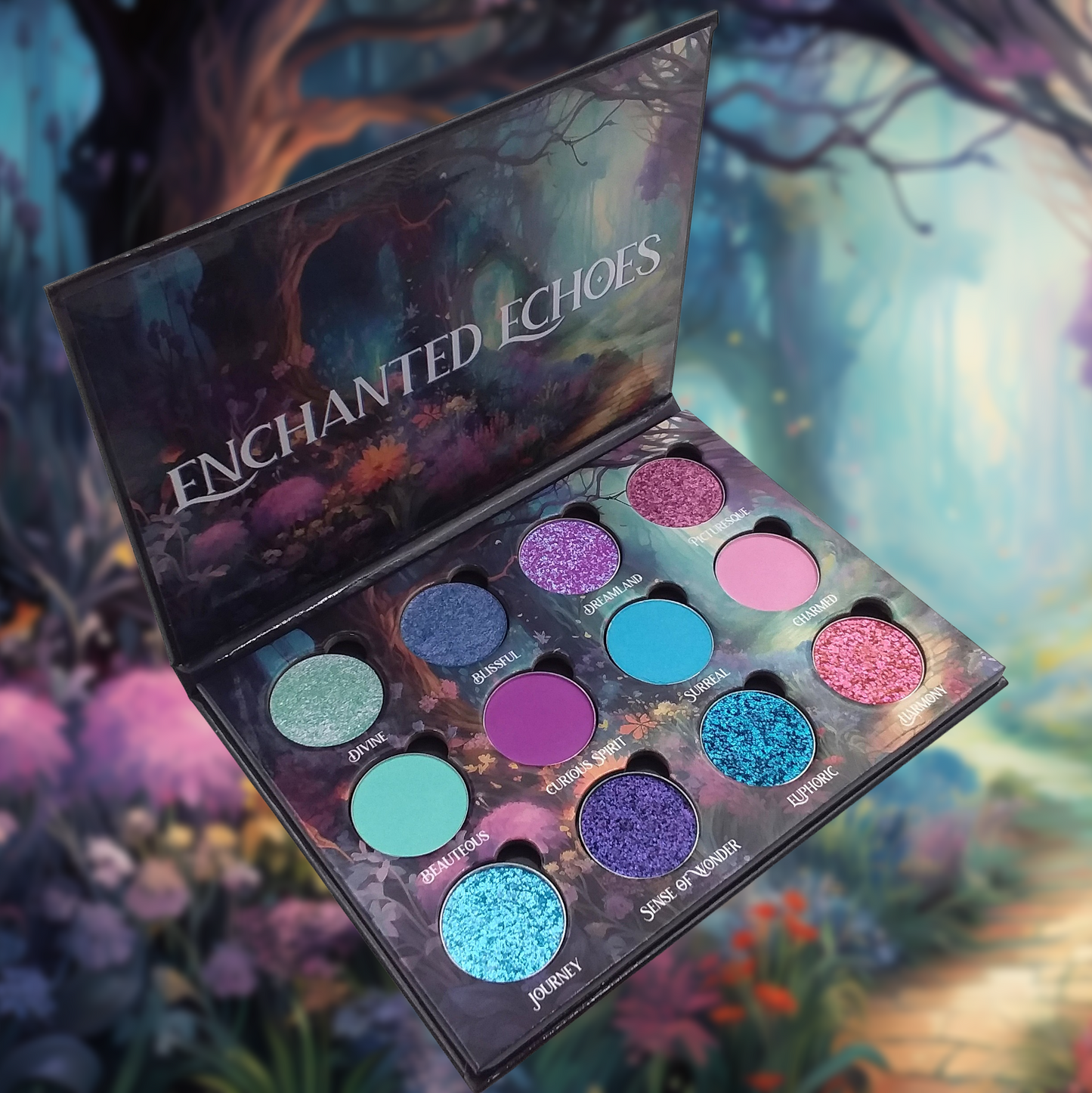 Enchanted Echoes-Pressed Pigment Palette