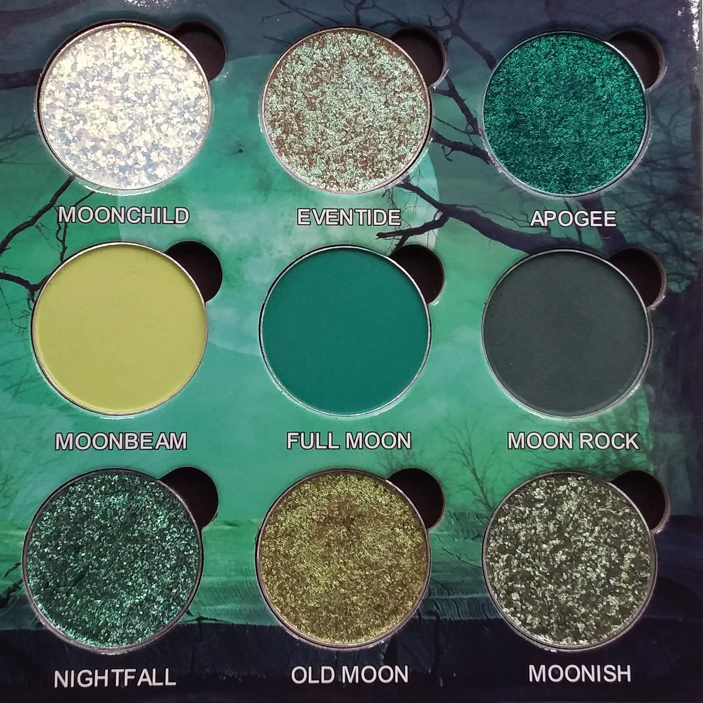 Moonlight Realm-Pressed Pigment Palette