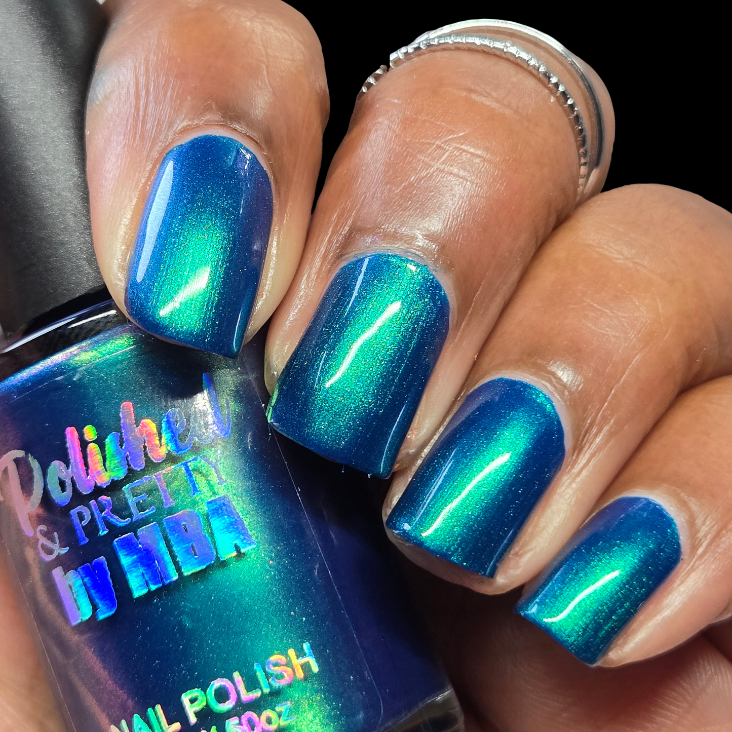 Midnight Chill-Multichrome Shimmer-Nail Polish