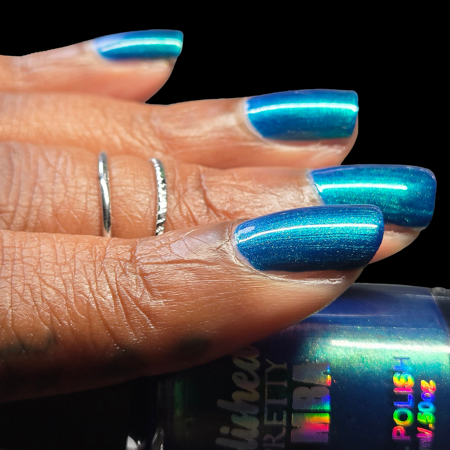 Midnight Chill-Multichrome Shimmer-Nail Polish