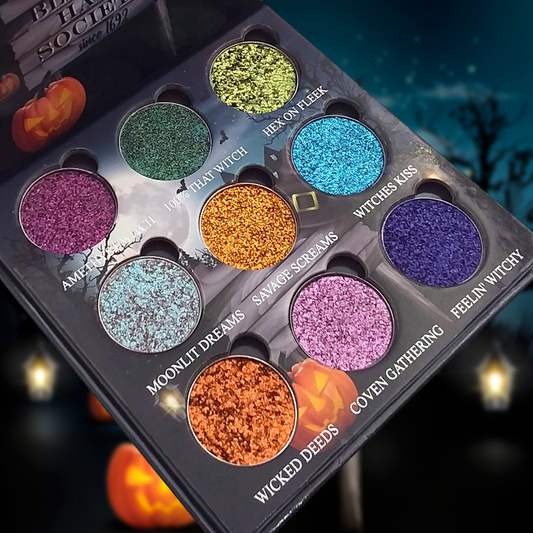 Black Hat Society Pressed Pigment Palette