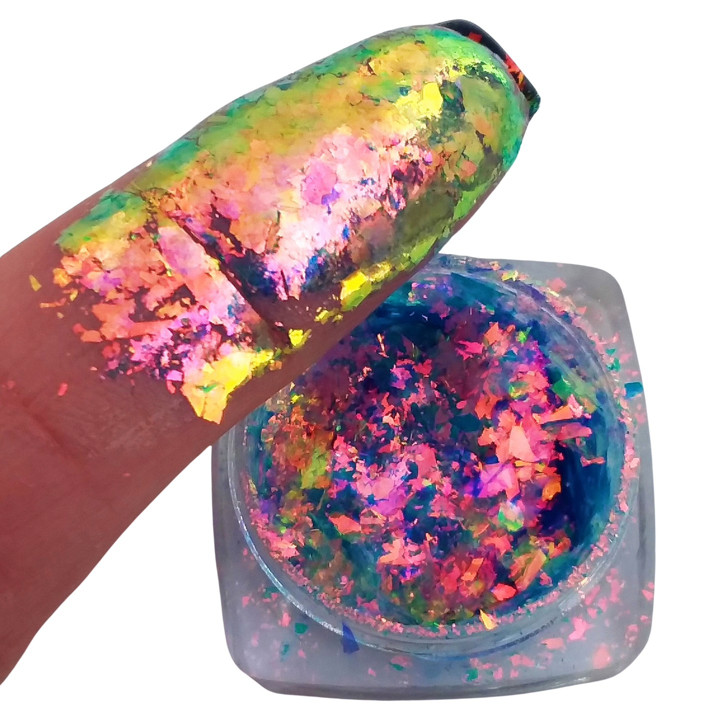 Rainbow Cloud-Chromaflake Multichrome Flake Eyeshadow Flakes