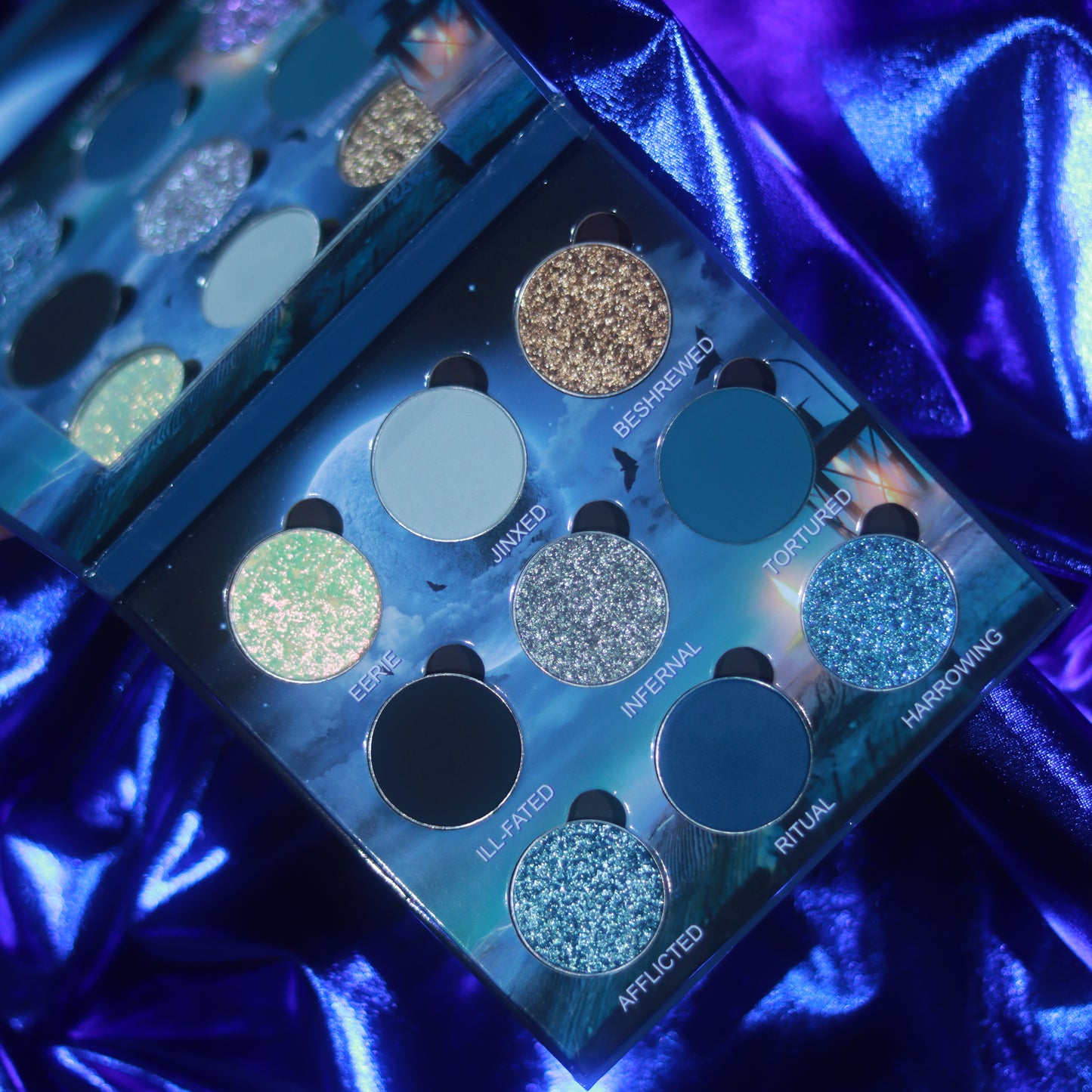 Cursed Moon-Pressed Pigment Palette