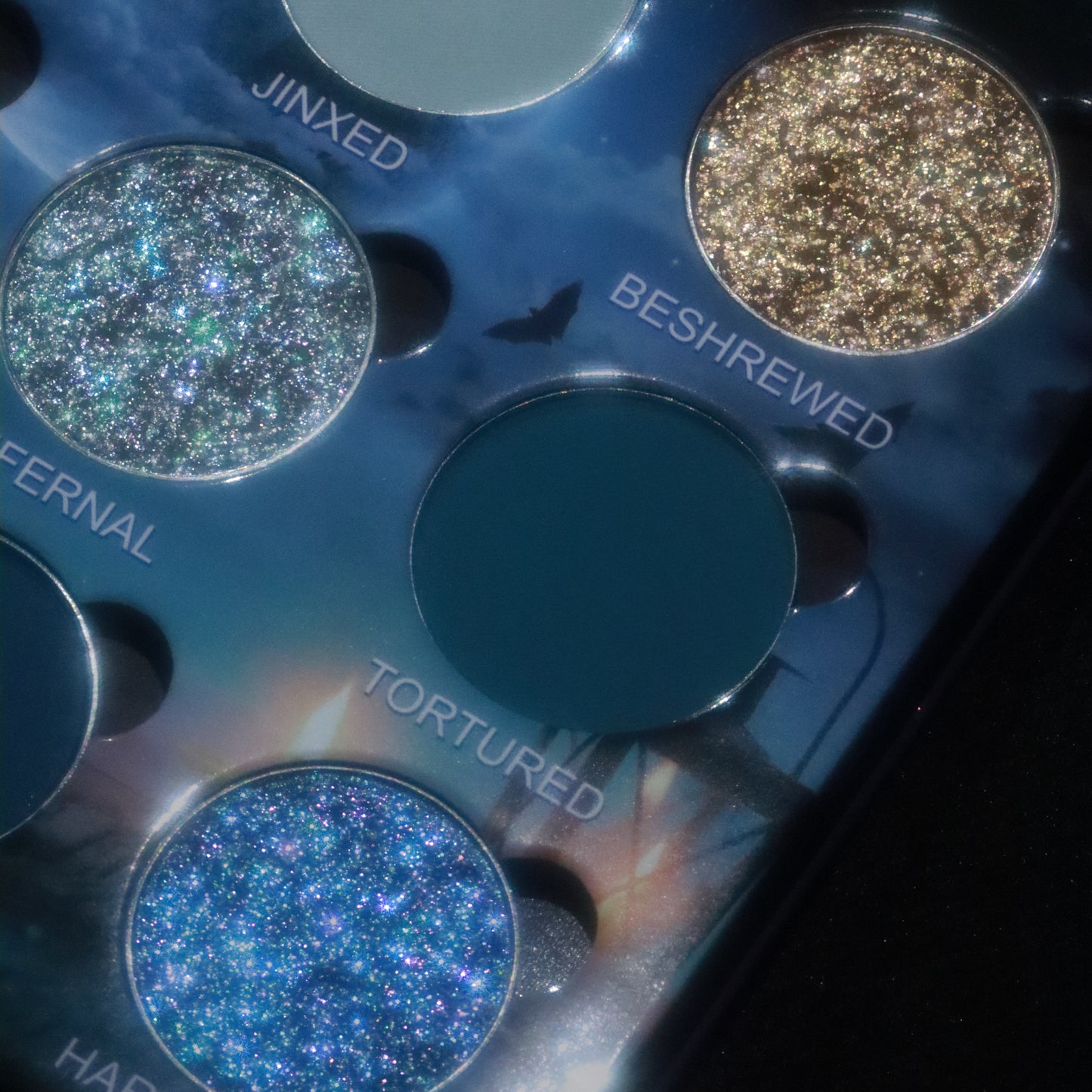 Cursed Moon-Pressed Pigment Palette