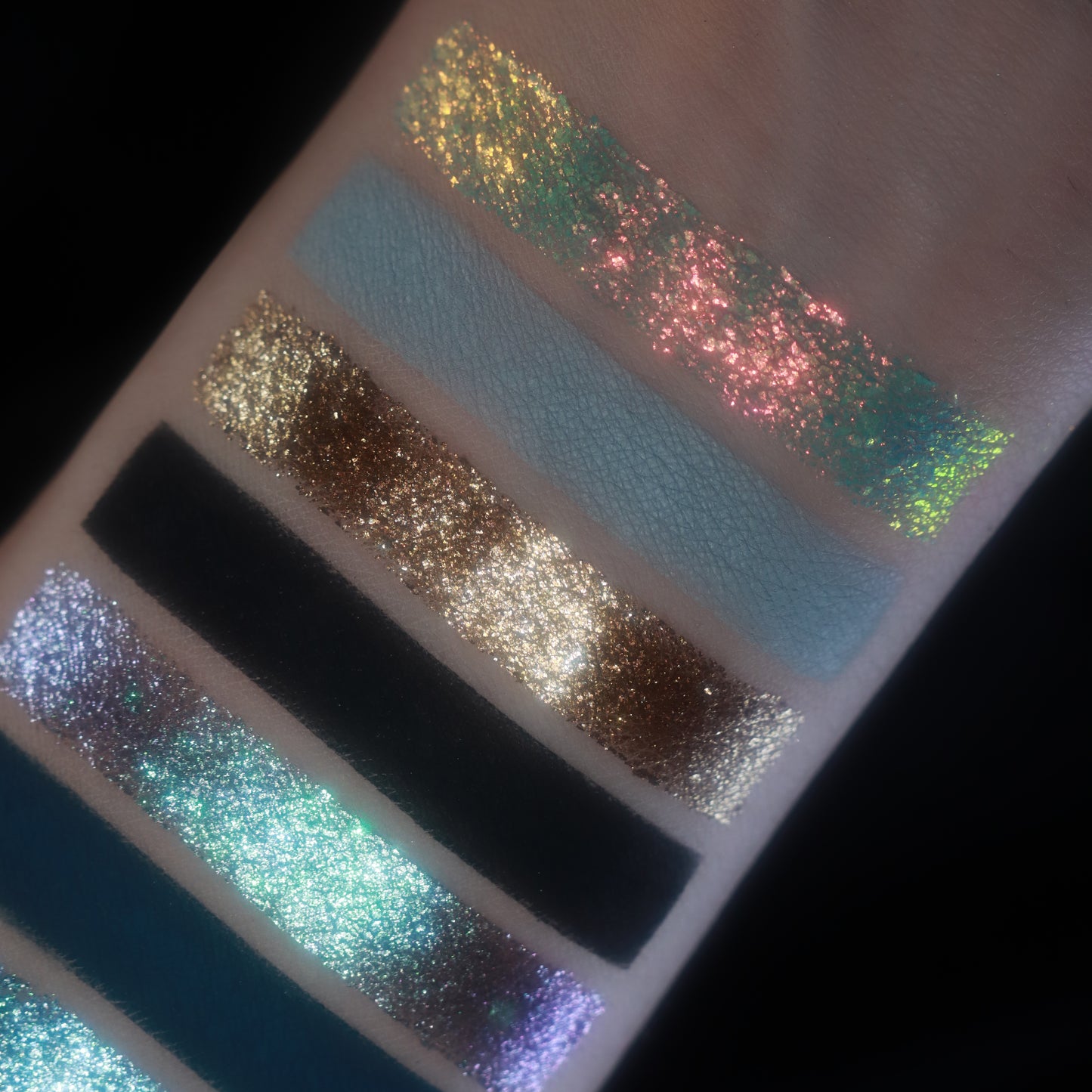 Cursed Moon-Pressed Pigment Palette