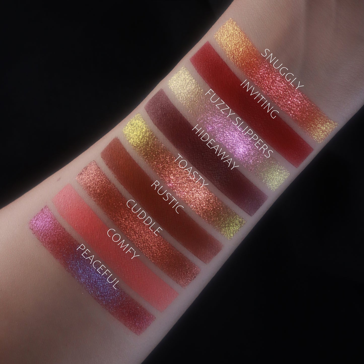 Cozy Pressed Pigment Collection