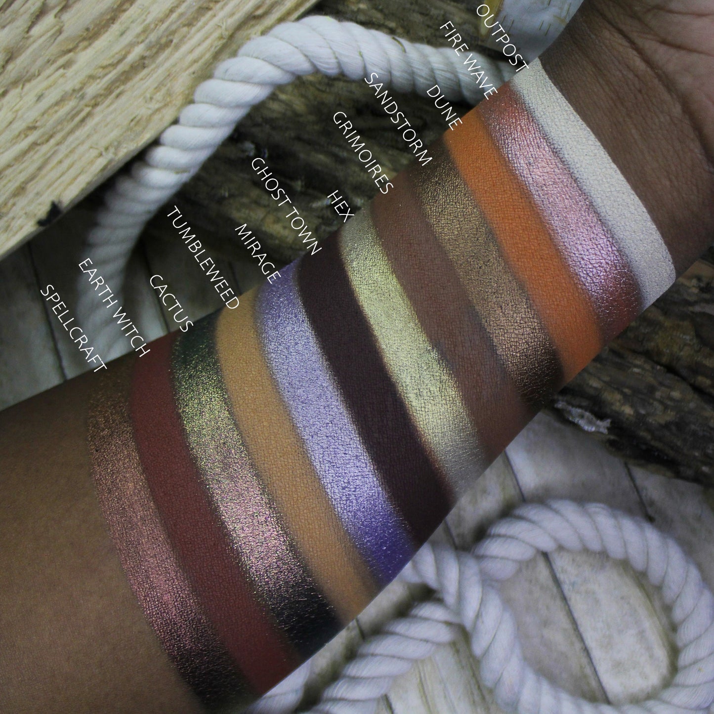 Desert Witch-Pressed Pigment Palette