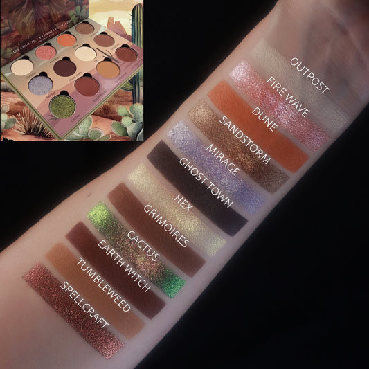 Desert Witch-Pressed Pigment Palette