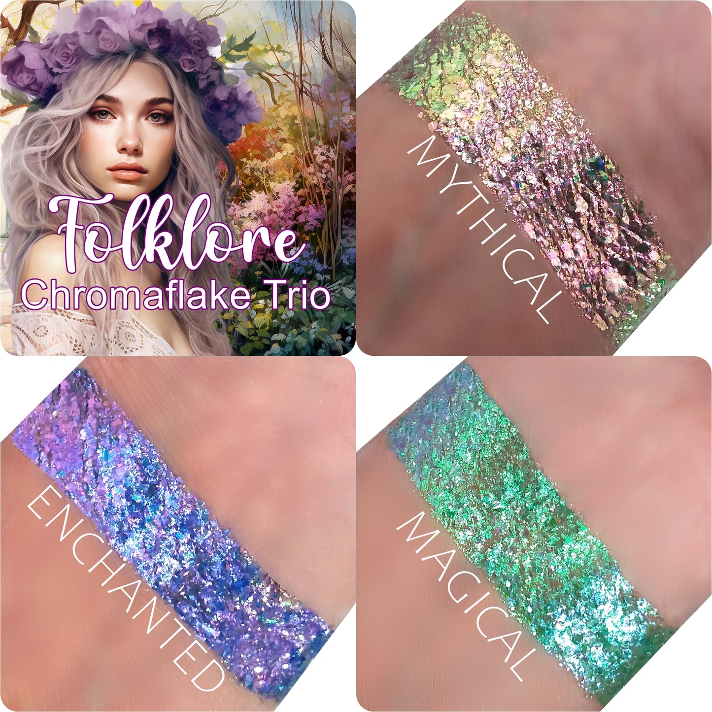 Folklore-Chromaflake Eyeshadow Flake Collection