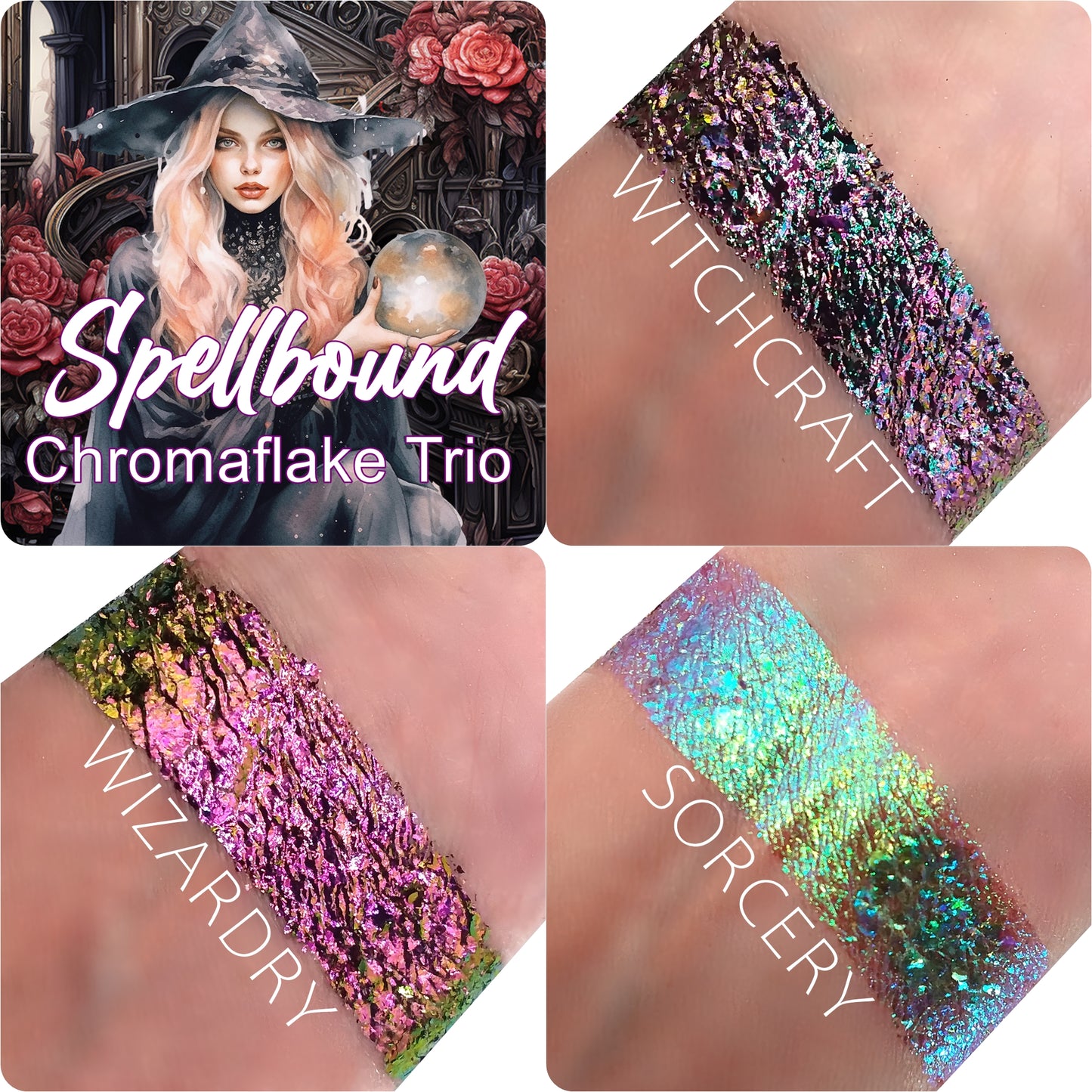 Spellbound-Chromaflake Eyeshadow Flake Collection