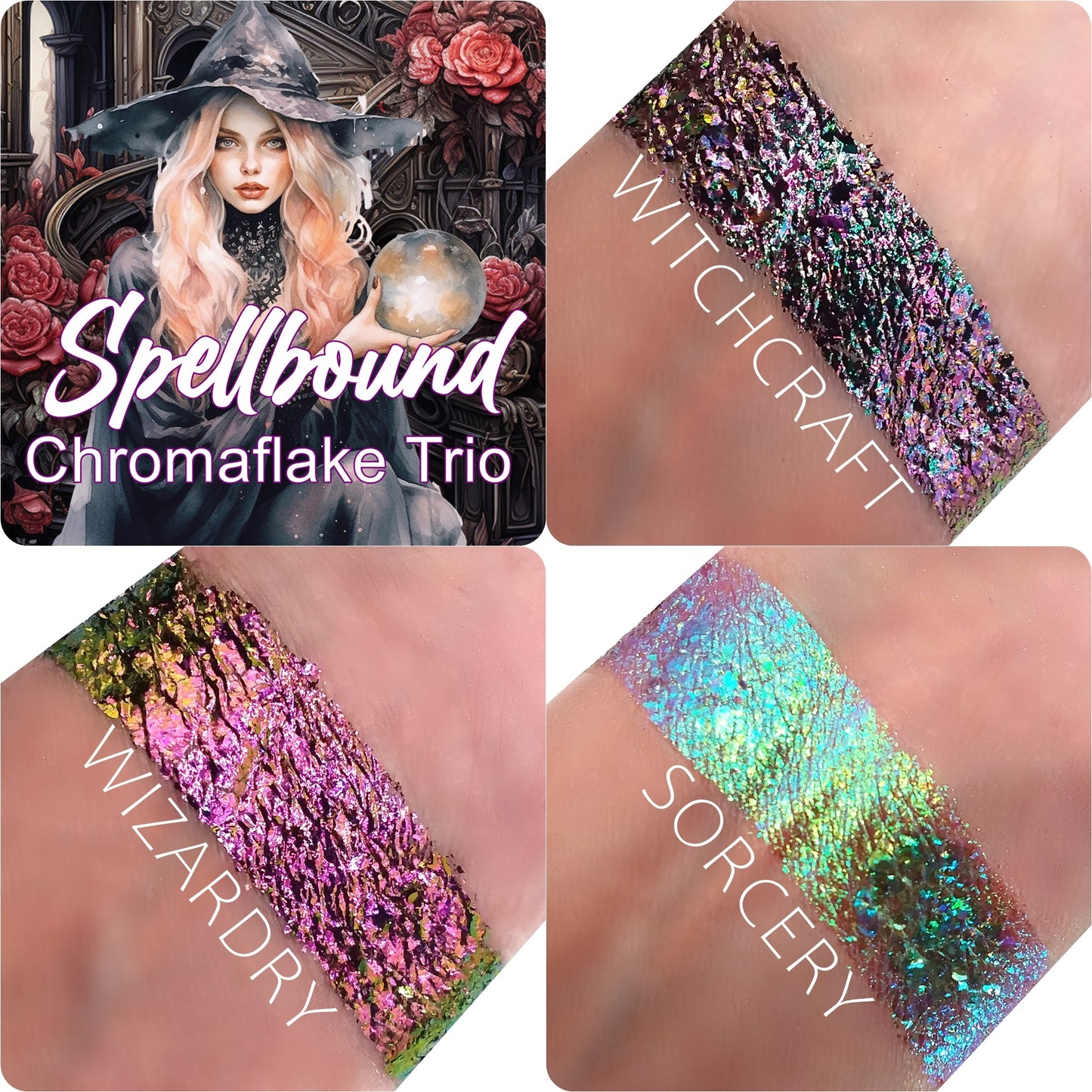 Wizardry-Chromaflake Multichrome Flake Eyeshadow Flakes