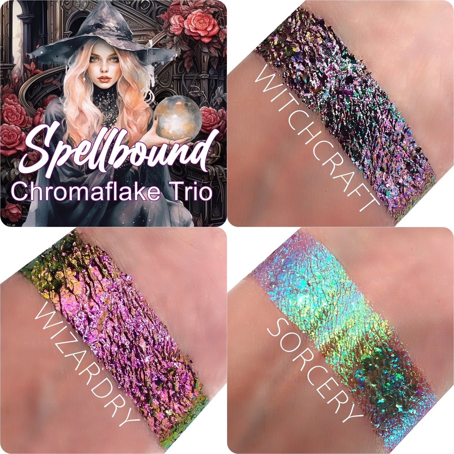 Sorcery-Chromaflake Multichrome Flake Eyeshadow Flakes