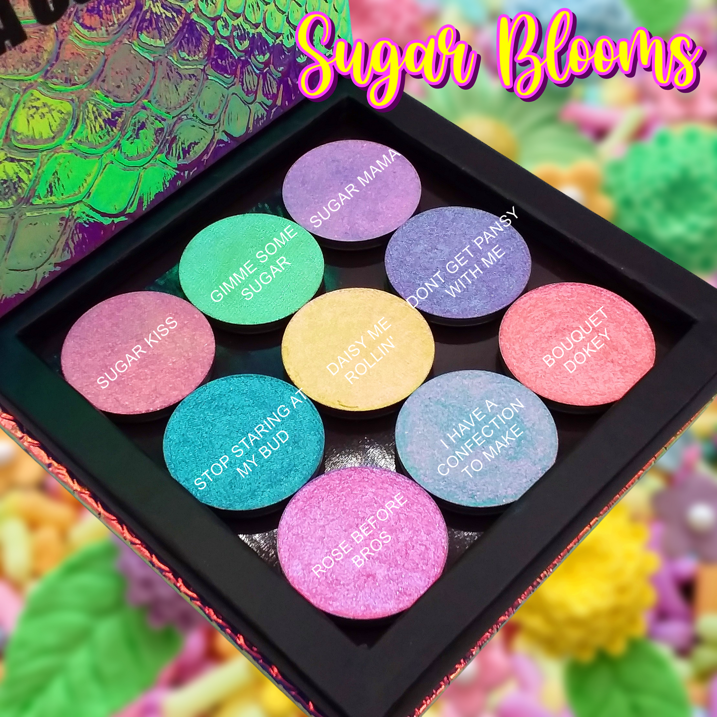 🍭🌸Sugar Blooms-Multichrome & Duochrome Eyeshadow Bundle
