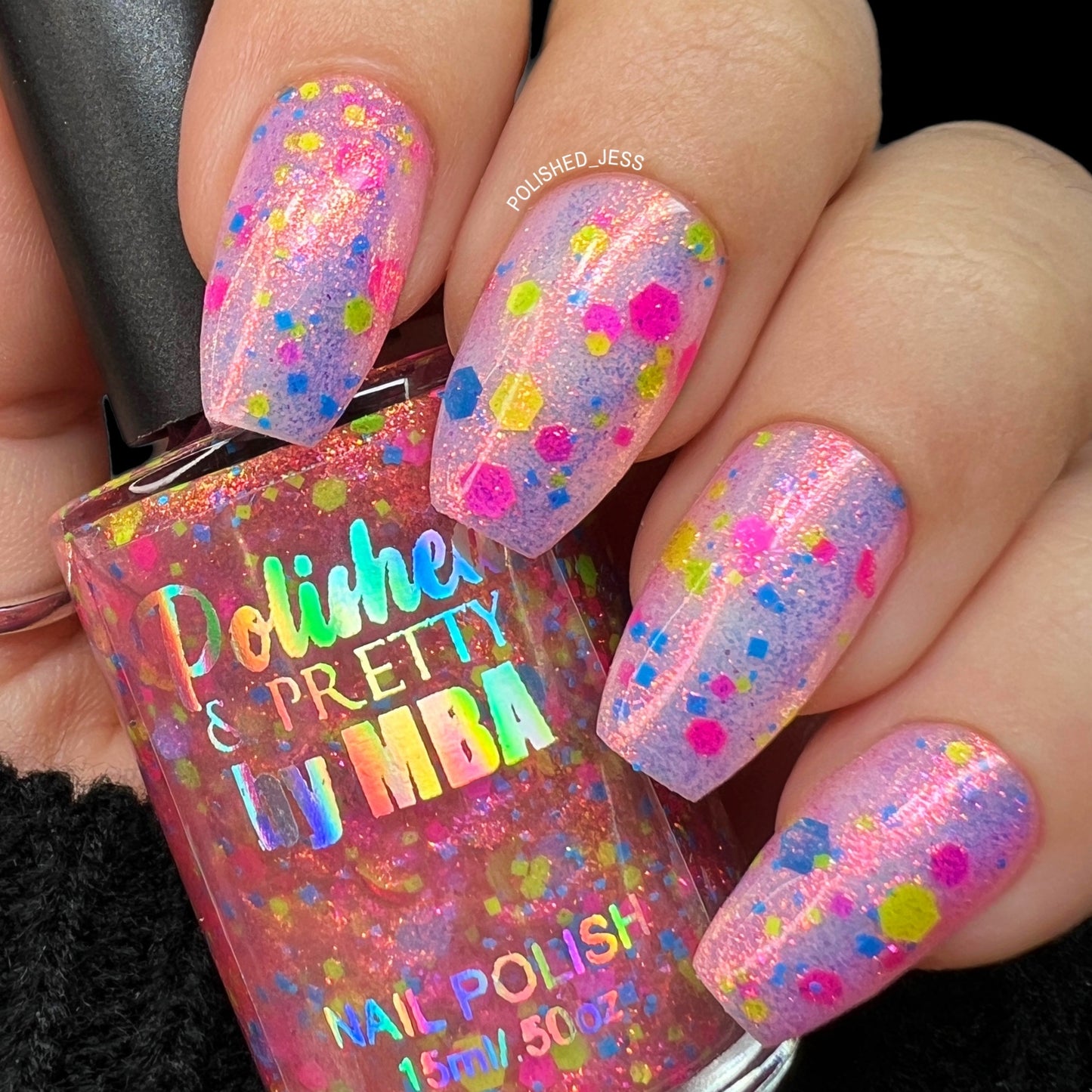 Unicorn Kiss-Iridescent Multichrome Polish-Large 15ml Bottle