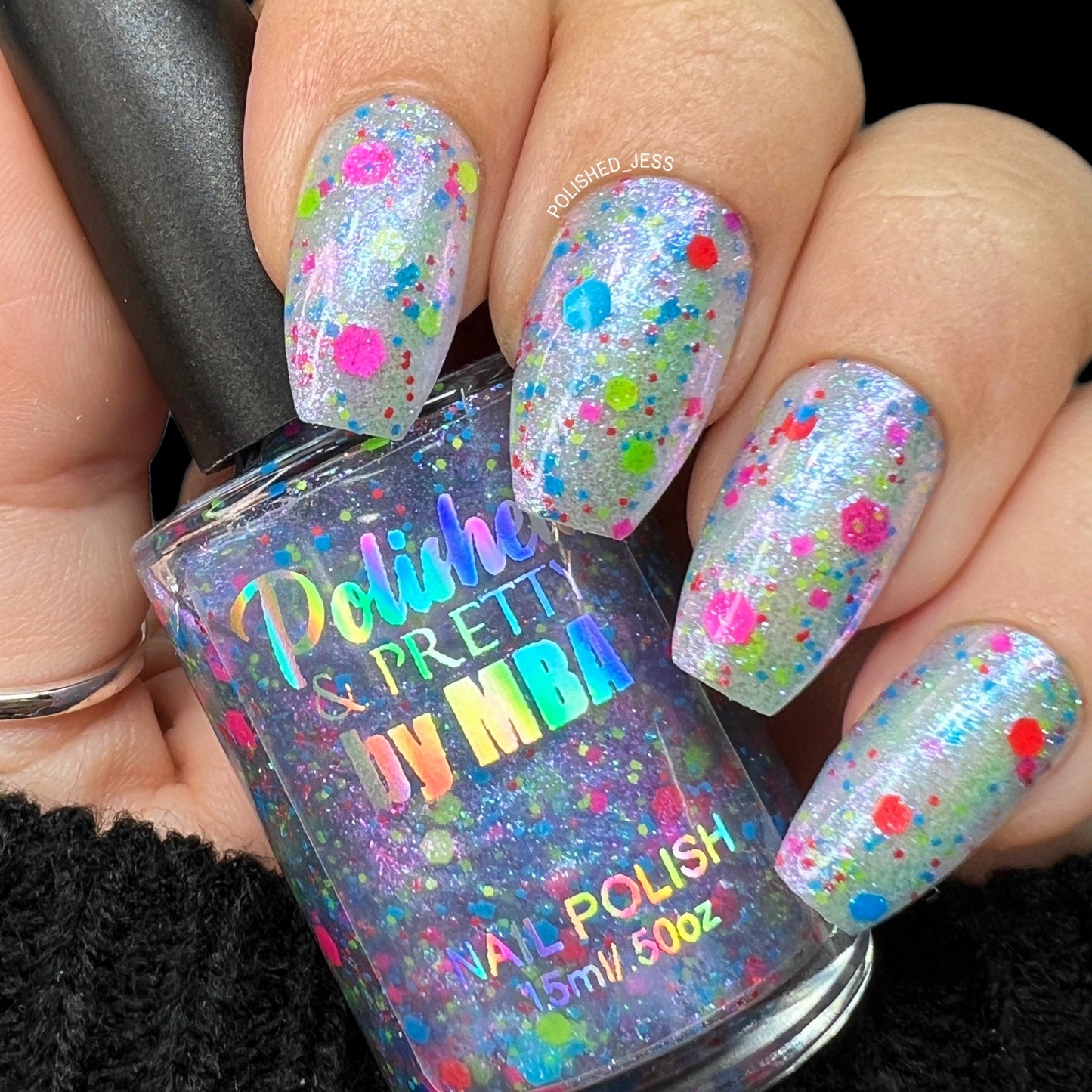 Unicorn Life-Iridescent Multichrome Polish-Large 15ml Bottle