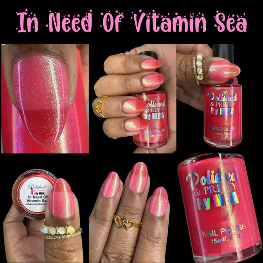 In Need Of Vitamin Sea-Thermal Multichrome Shimmer-Nail Polish