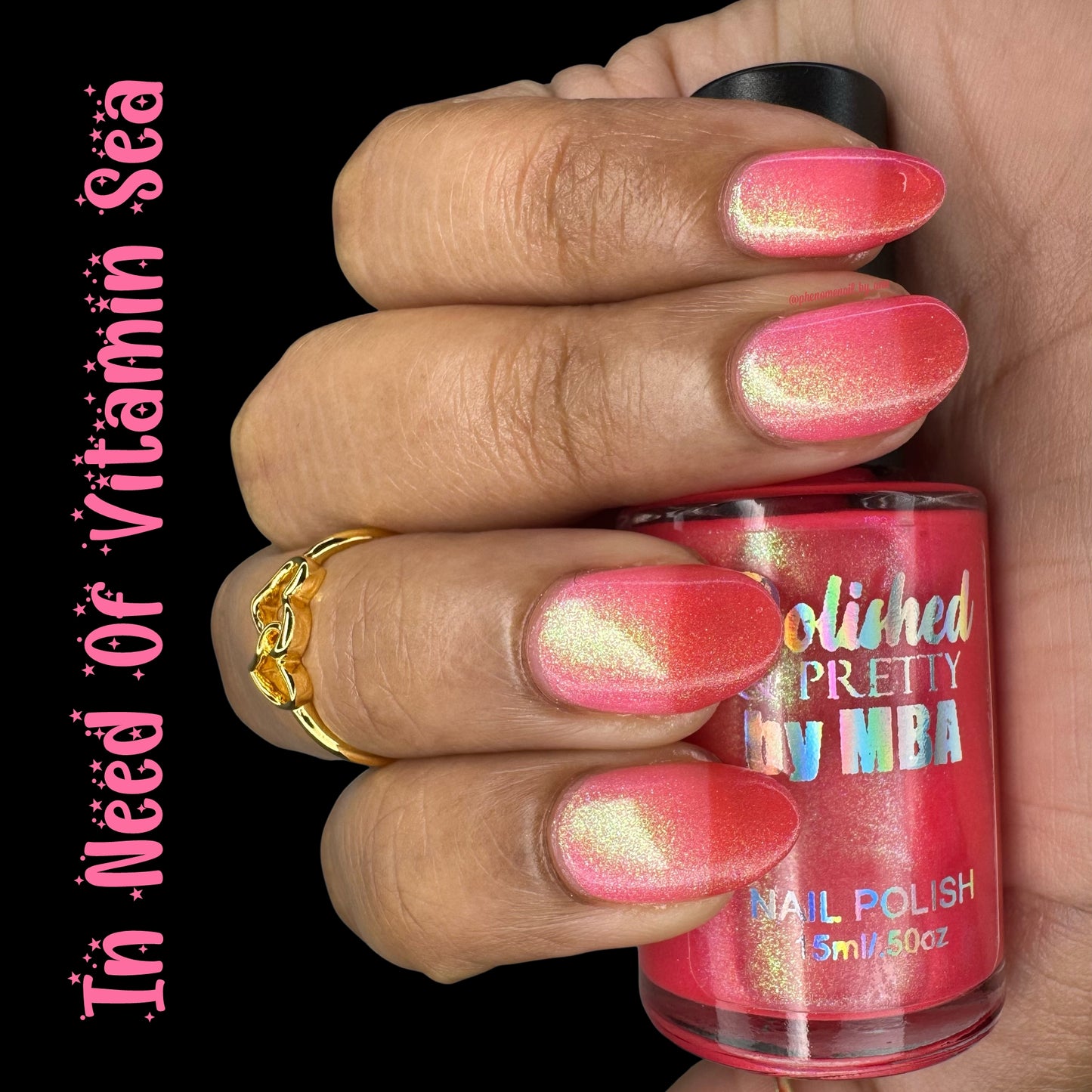 In Need Of Vitamin Sea-Thermal Multichrome Shimmer-Nail Polish