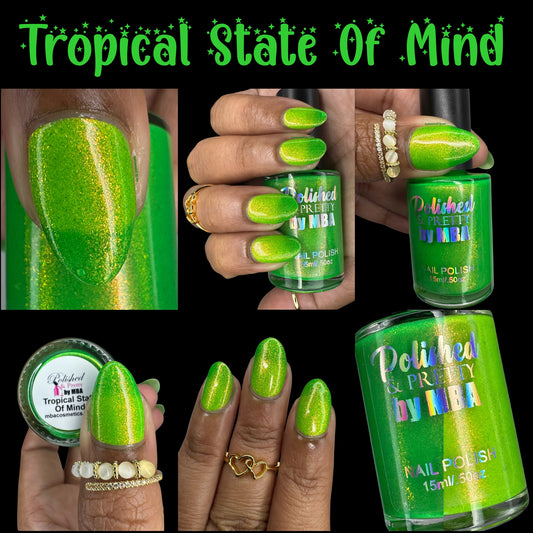 Tropical State Of Mind-Thermal Multichrome Shimmer-Nail Polish