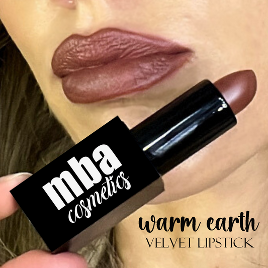 Warm Earth-Velvet Lipstick
