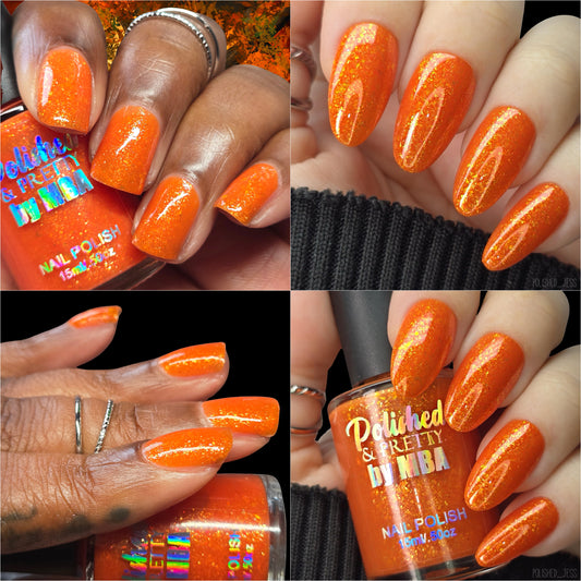 Bonfire-Crelly Flakes-Nail Polish