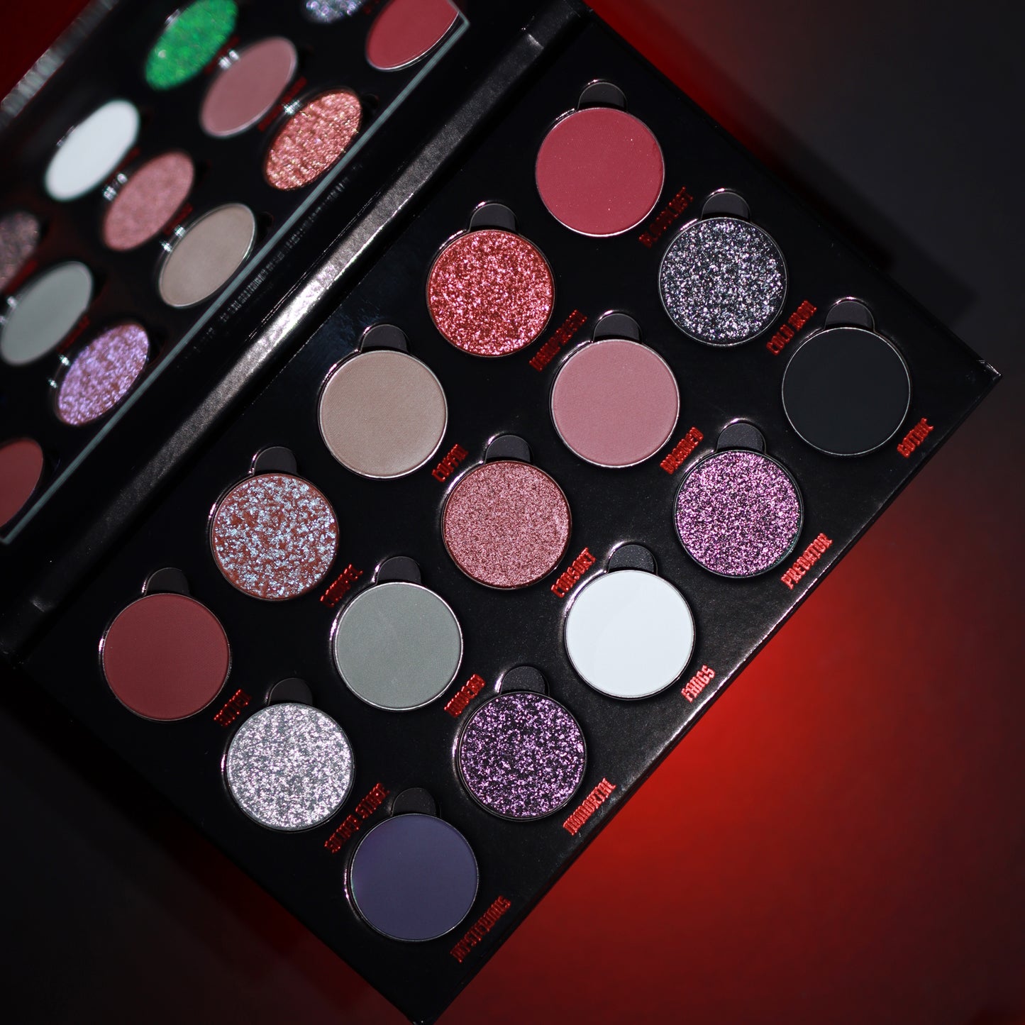 Crimson Castle-Pressed Pigment Palette