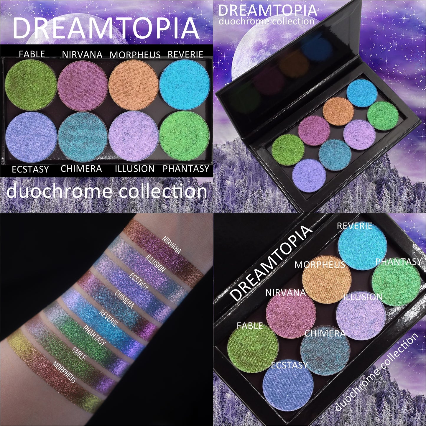 Dreamtopia Collection-Duochrome Eyeshadows