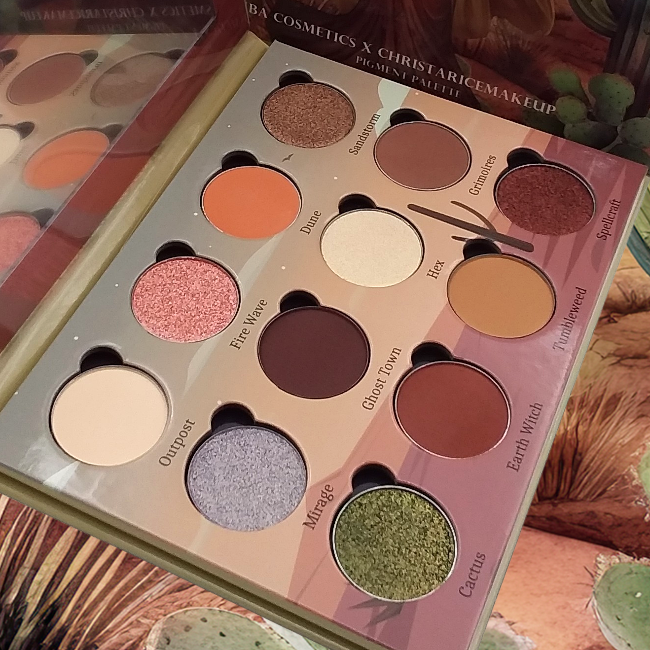 Desert Witch-Pressed Pigment Palette