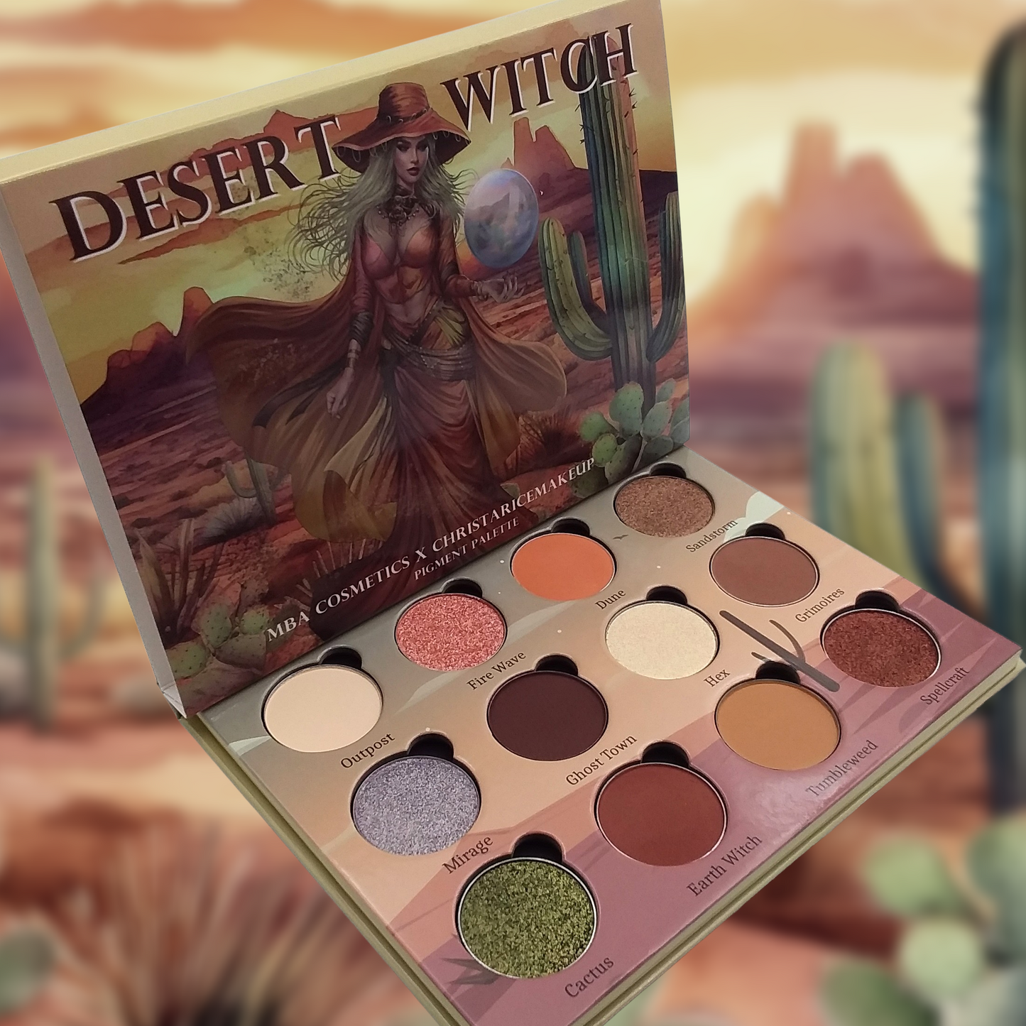 Desert Witch-Pressed Pigment Palette