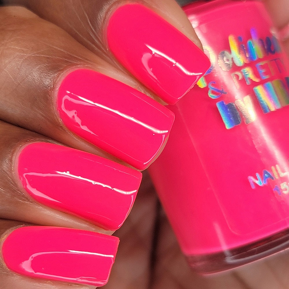 1/8 Fluorescent Red/Hot Pink Acrylic