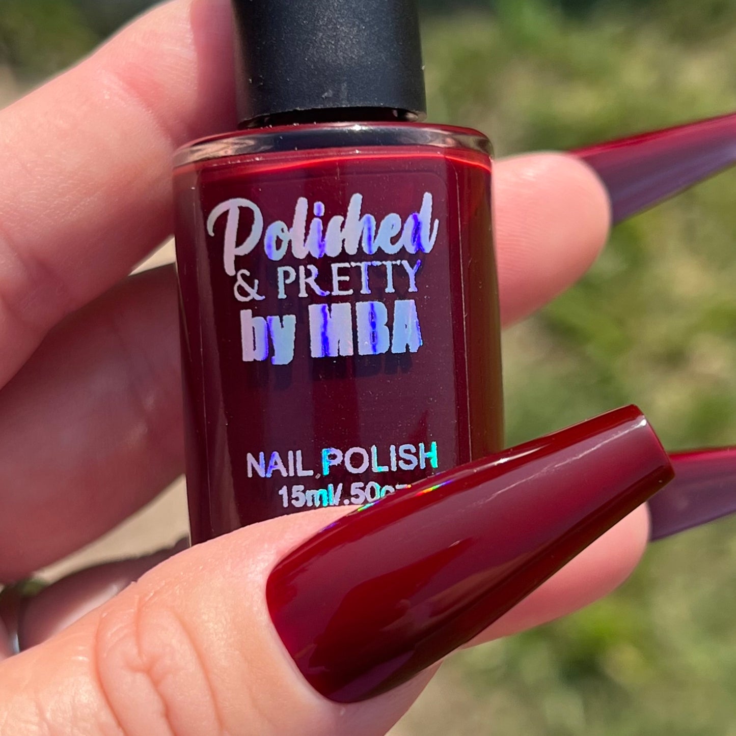 Plasma-Deep Red Cream Polish