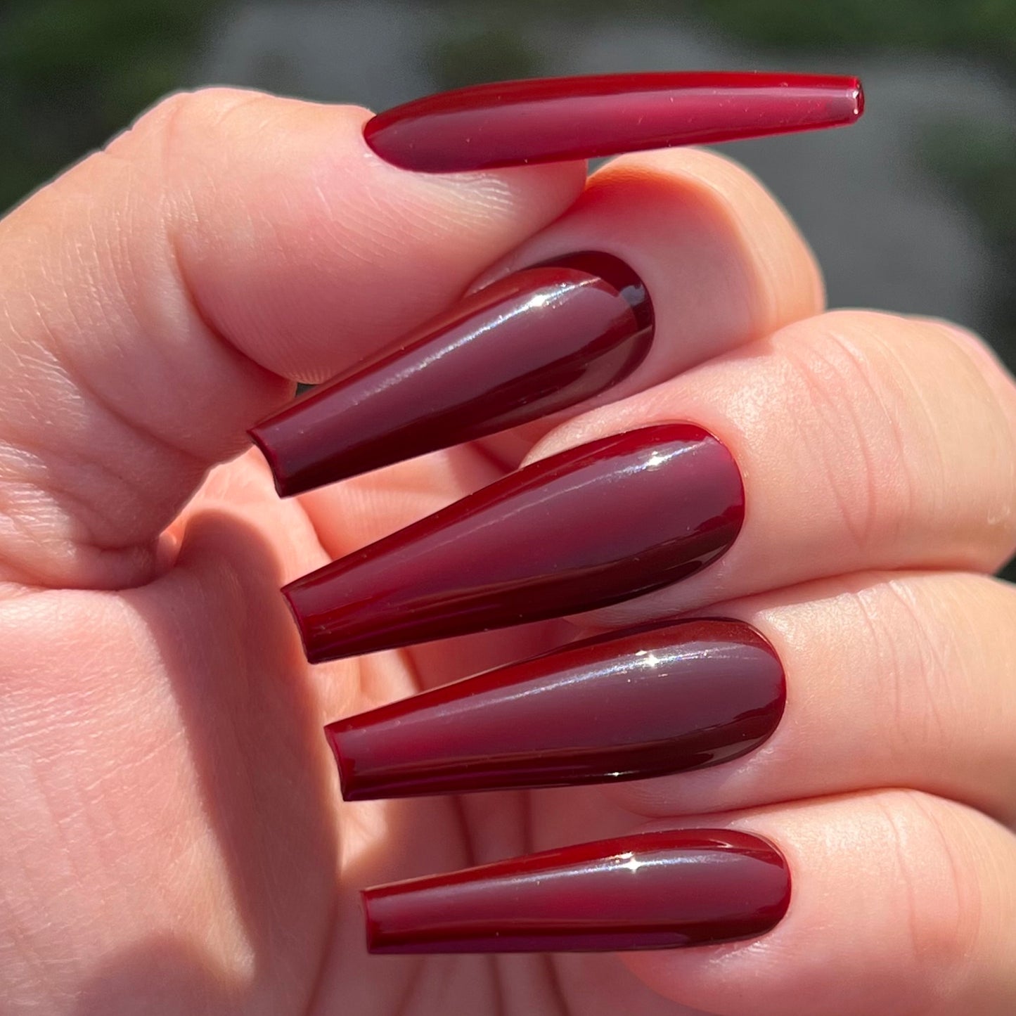 Plasma-Deep Red Cream Polish
