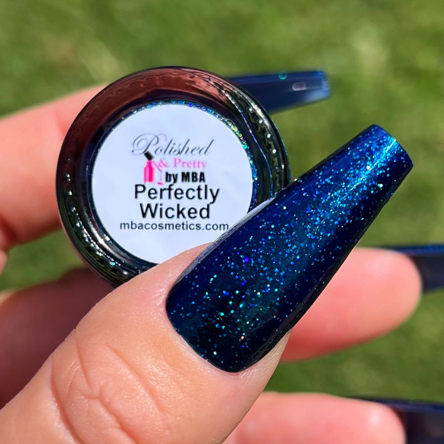 Perfectly WIcked-Holographic Multichrome Shimmer-Nail Polish