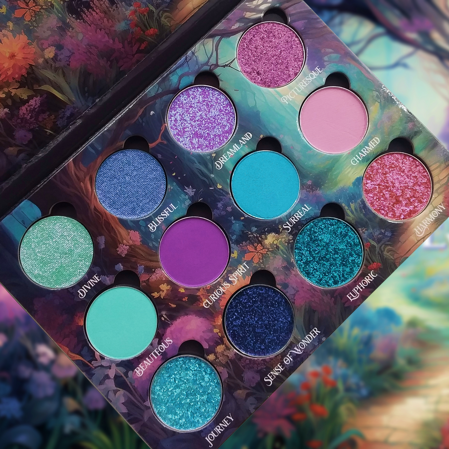 Enchanted Echoes-Pressed Pigment Palette