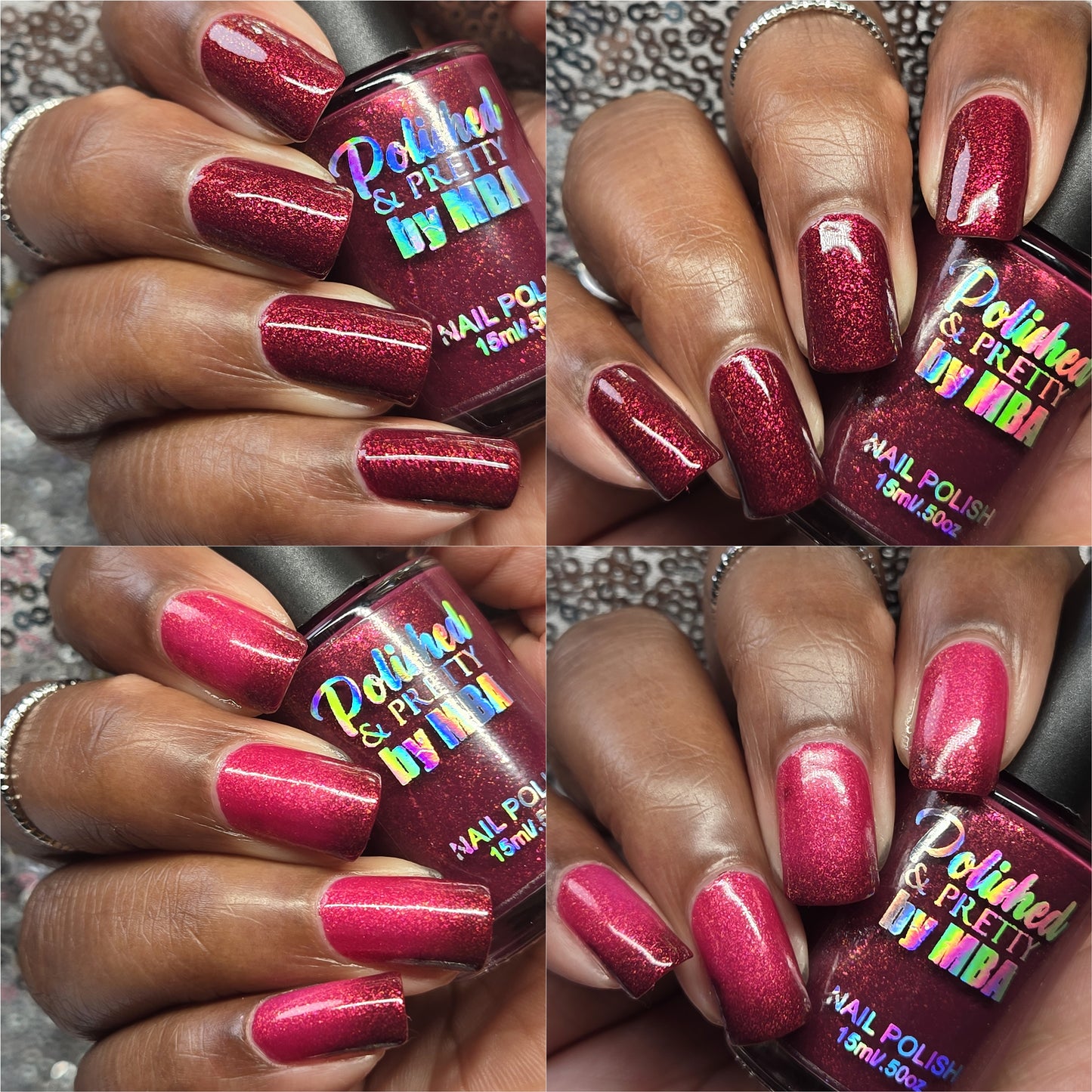 Enchanted Berries-Thermal Multichrome Shimmer-Nail Polish