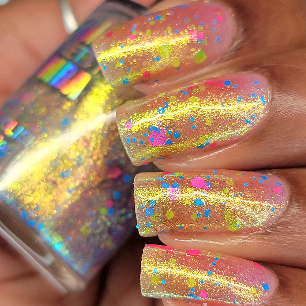 Unicorn Candy-Iridescent Multichrome Polish-Large 15ml Bottle