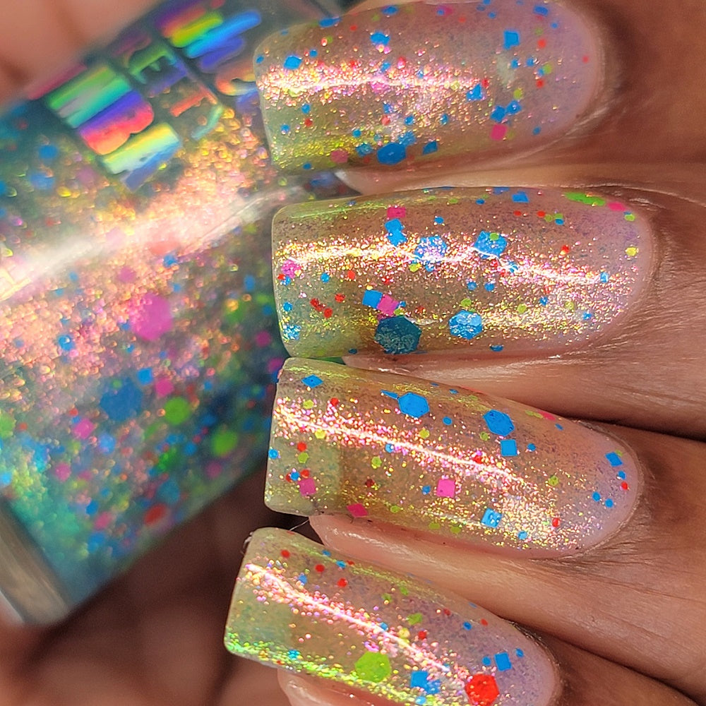 Unicorn Garden-Iridescent Multichrome Polish-Large 15ml Bottle