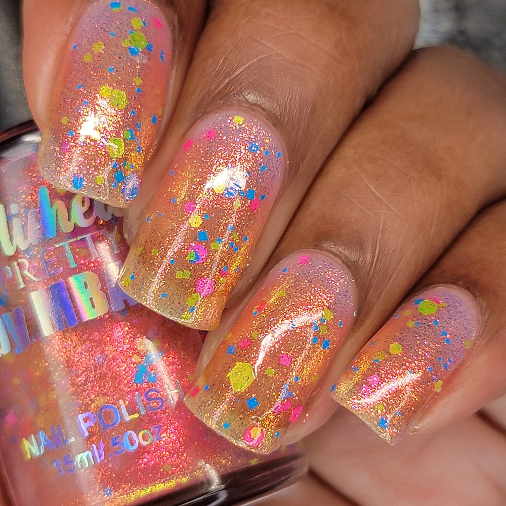 Unicorn Kiss-Iridescent Multichrome Polish-Large 15ml Bottle