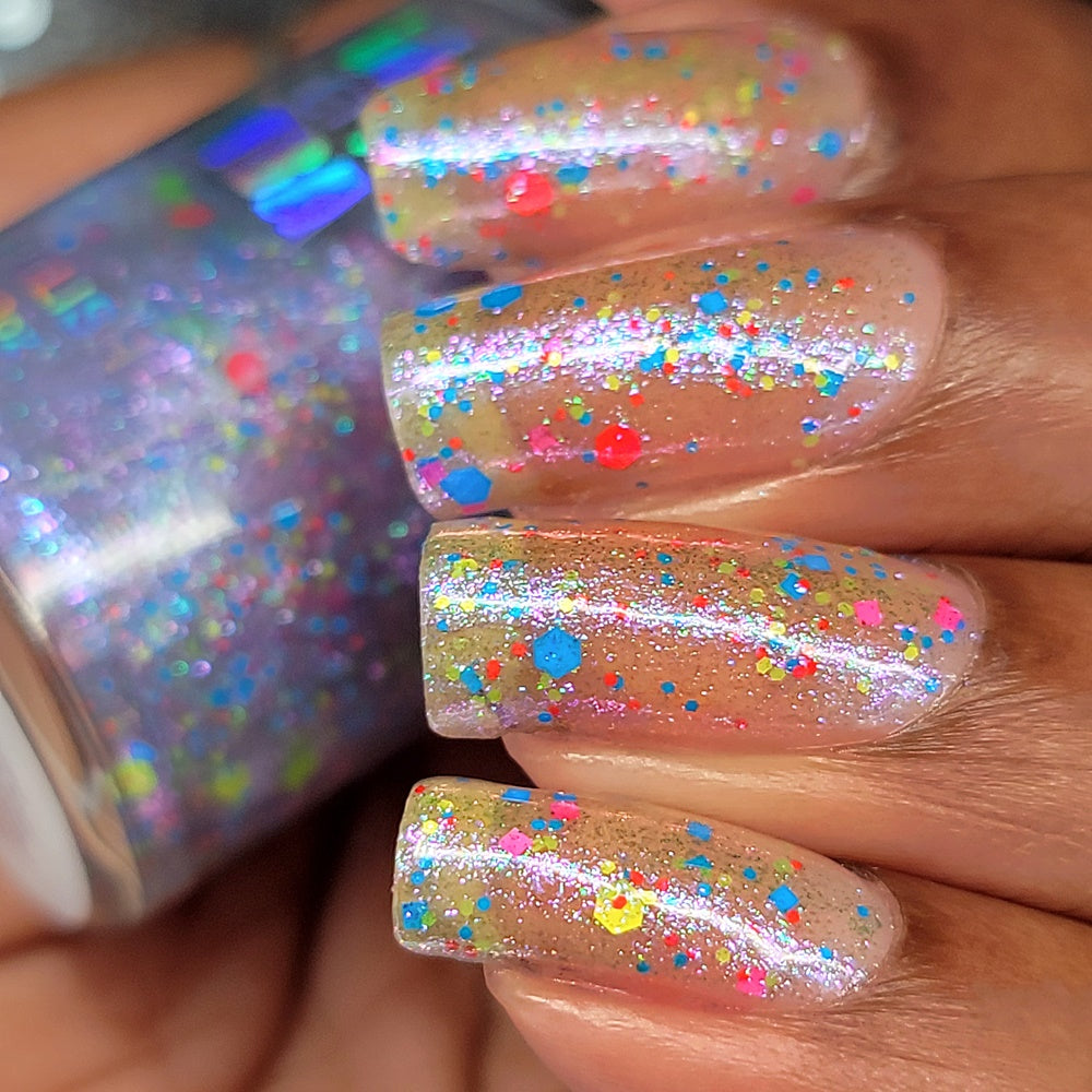 Unicorn Life-Iridescent Multichrome Polish-Large 15ml Bottle