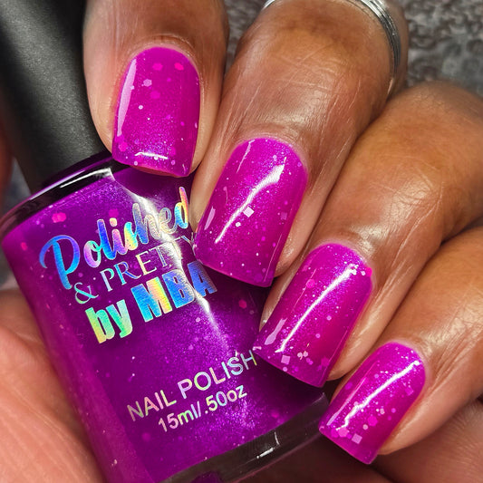 Voodoo Daiquiri-Neon Glitter Shimmer Polish