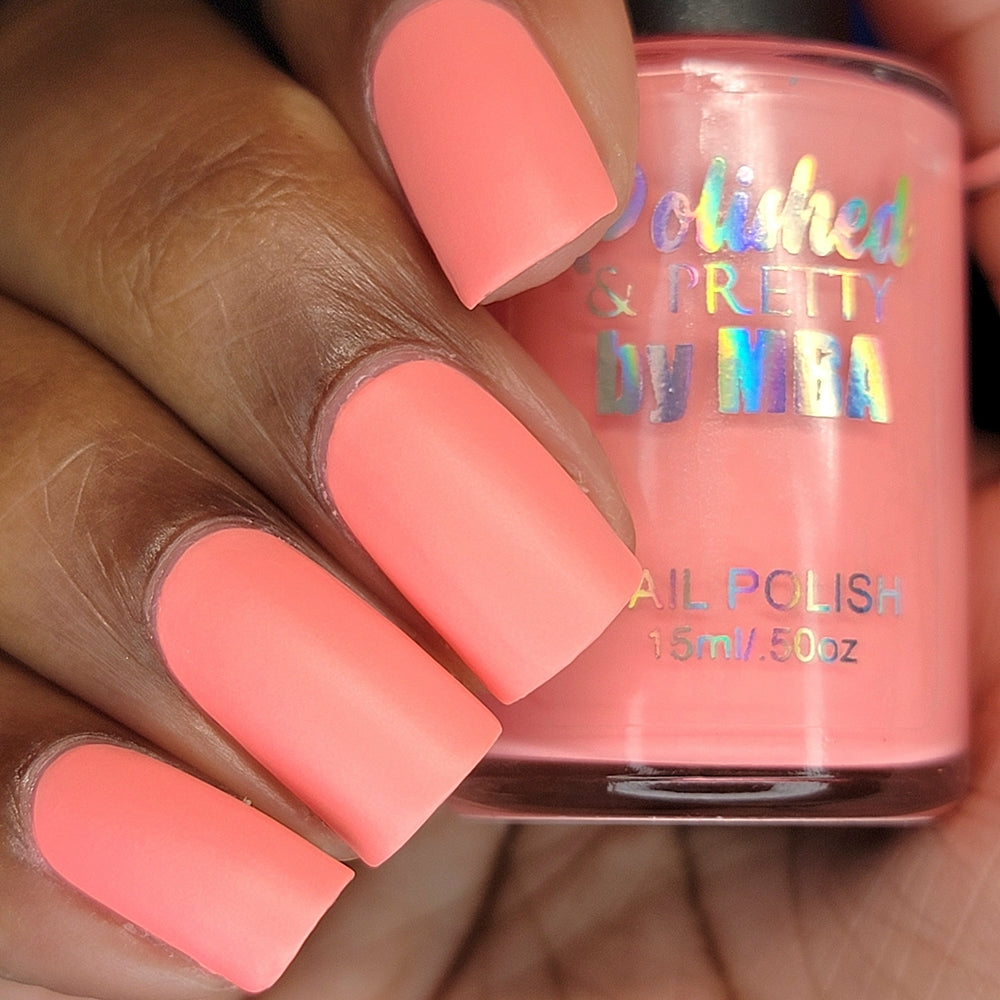 Bora Bora-Matte Nail Polish Large 15ml