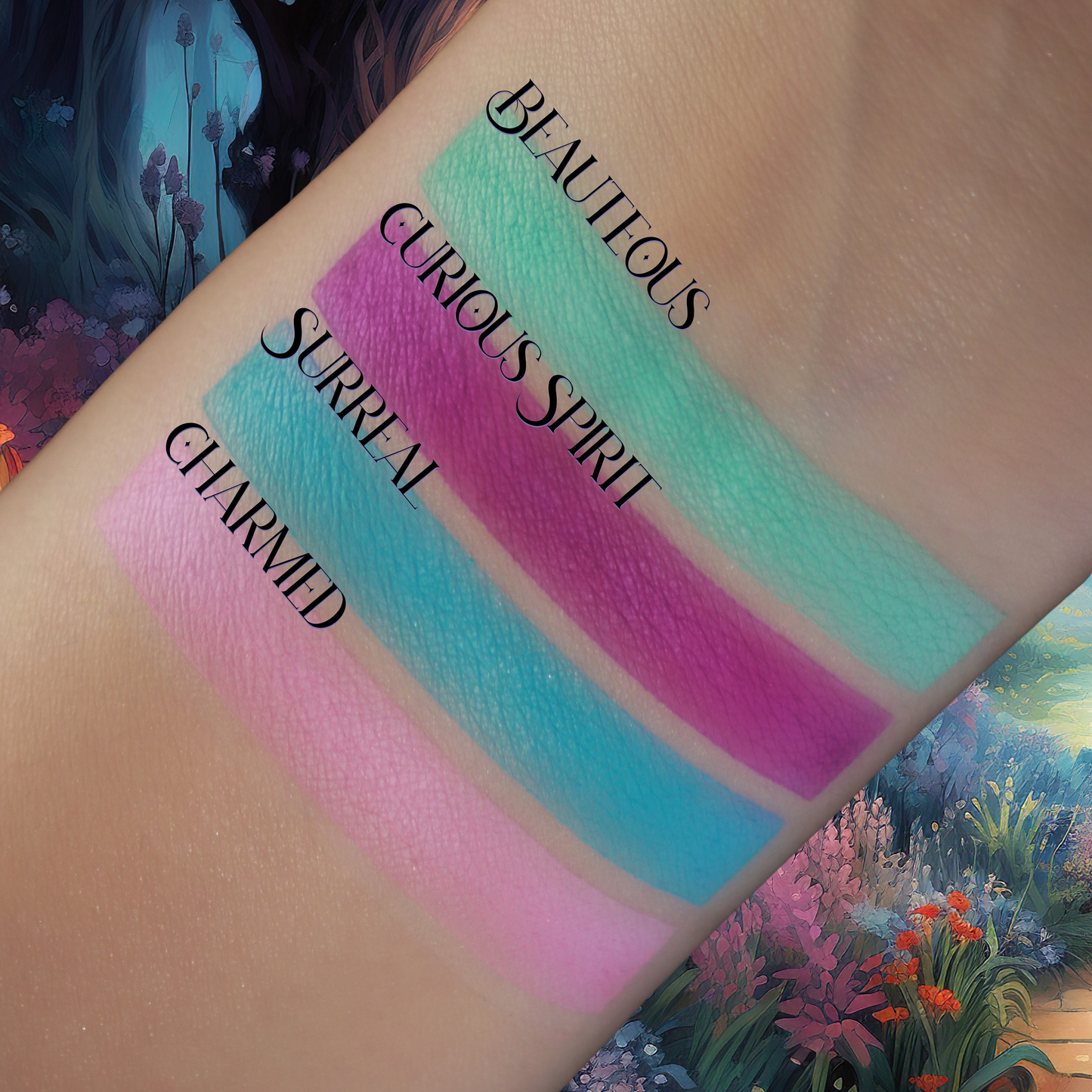Enchanted Echoes-Pressed Pigment Palette
