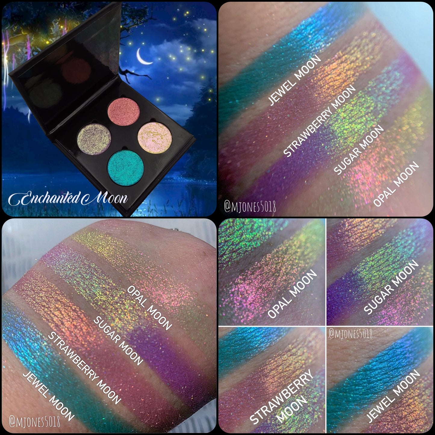 Enchanted Moon Collection-Multichrome Eyeshadows