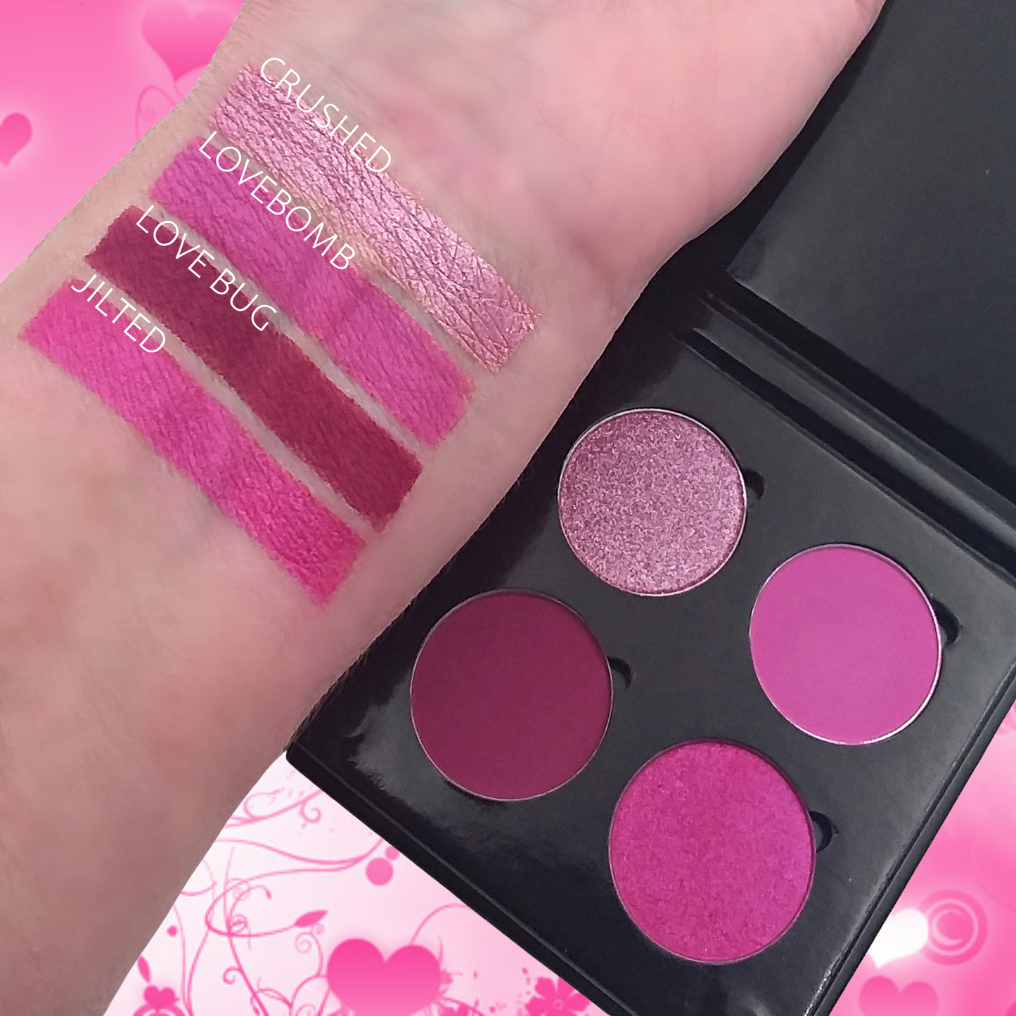 Ex's & Oh's-Valentines Eyeshadow Quad