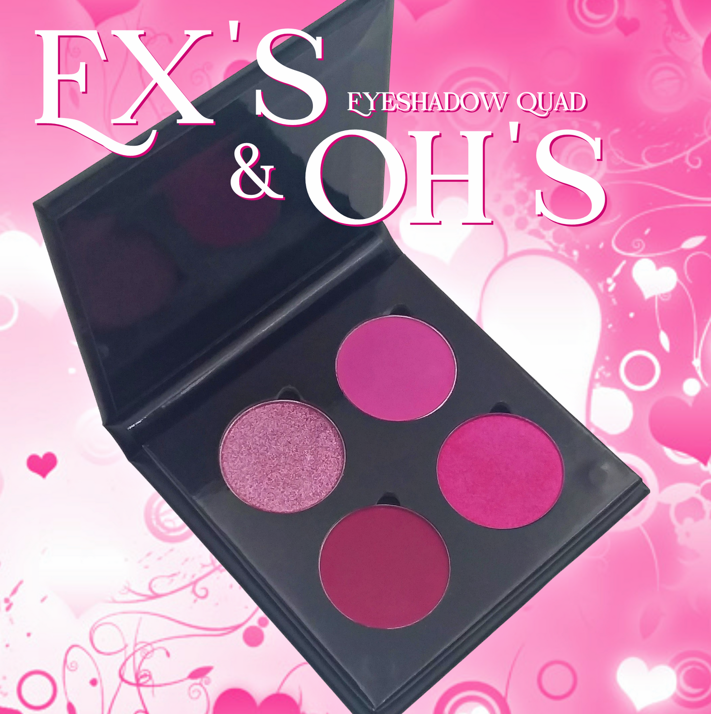 Ex's & Oh's-Valentines Eyeshadow Quad