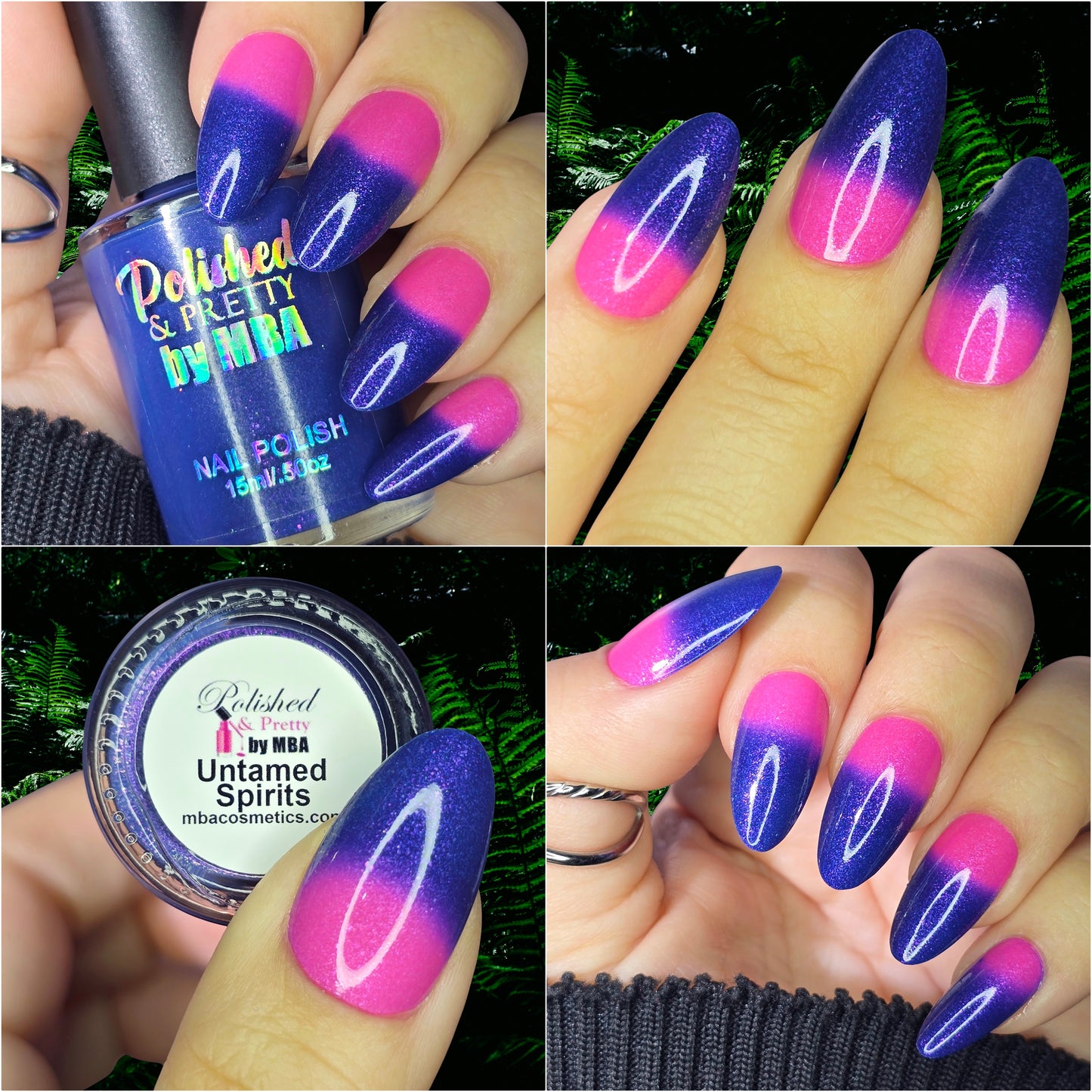 Fabled Forest-Thermal Multichrome Shimmer Nail Polish Collection