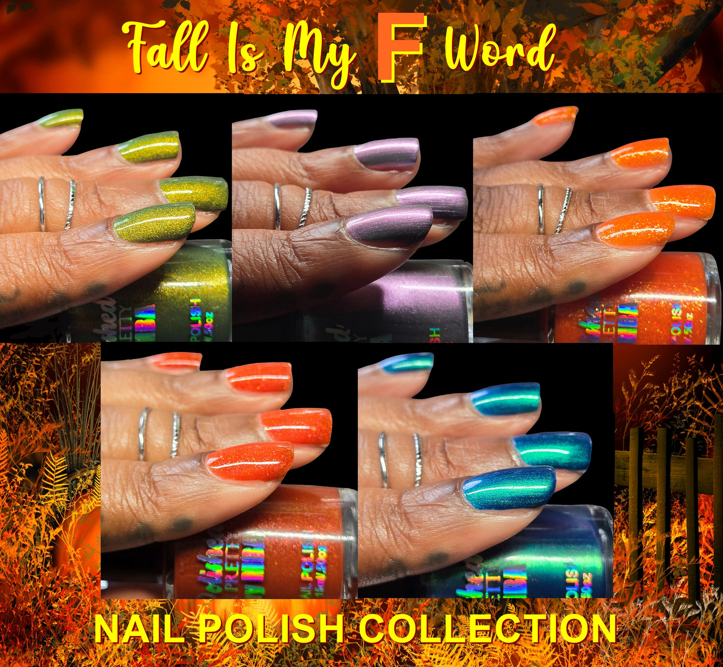 Rustling Leaves-Thermal Multichrome Shimmer-Nail Polish