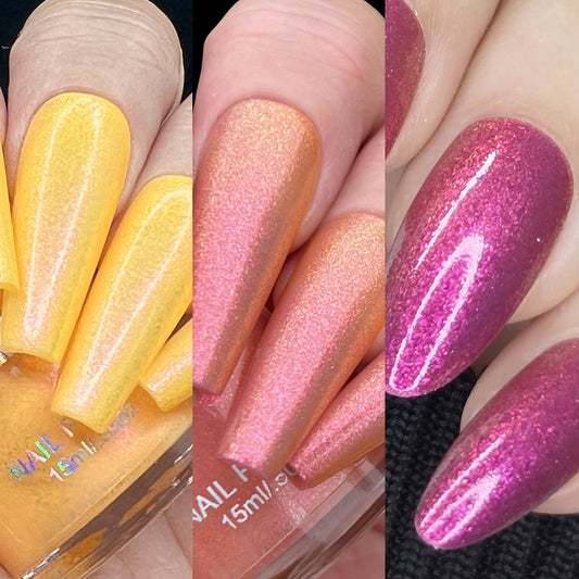 Fun In The Sun-Solar Multichrome Shimmer Polish Collection