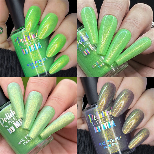 Find Me Under The Palms-Solar Multichrome Shimmer Crelly Nail Polish